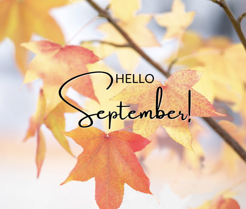 IT’S ALL ABOUT . . . FALLING FOR IDEAS IN SEPTEMBER!