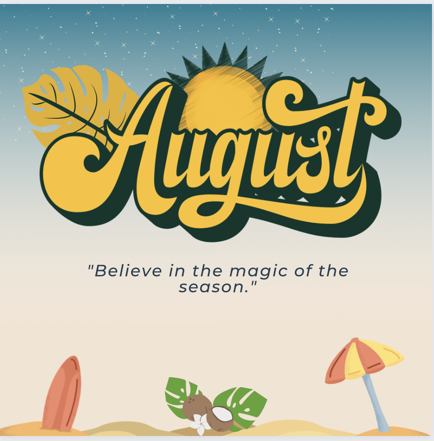 It's All About... Adding August Ideas!