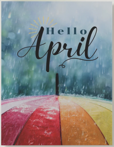 It's All About ... April Showers Of Ideas