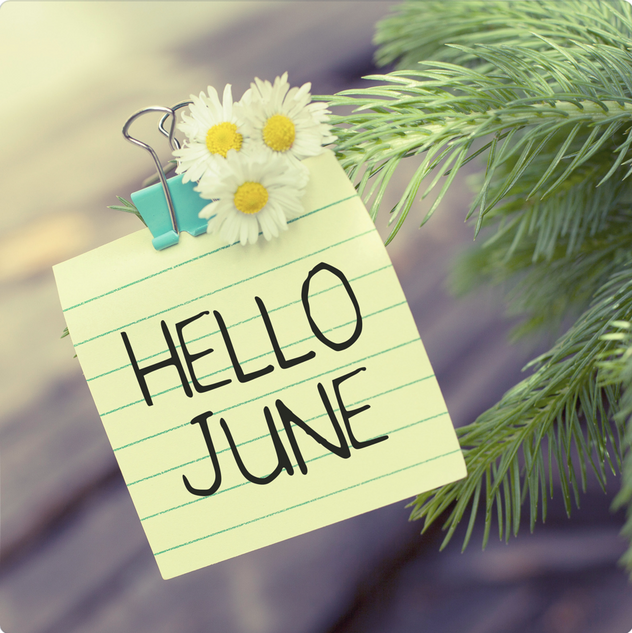 IT’S ALL ABOUT . . . IDEAS BLOOMING IN JUNE!