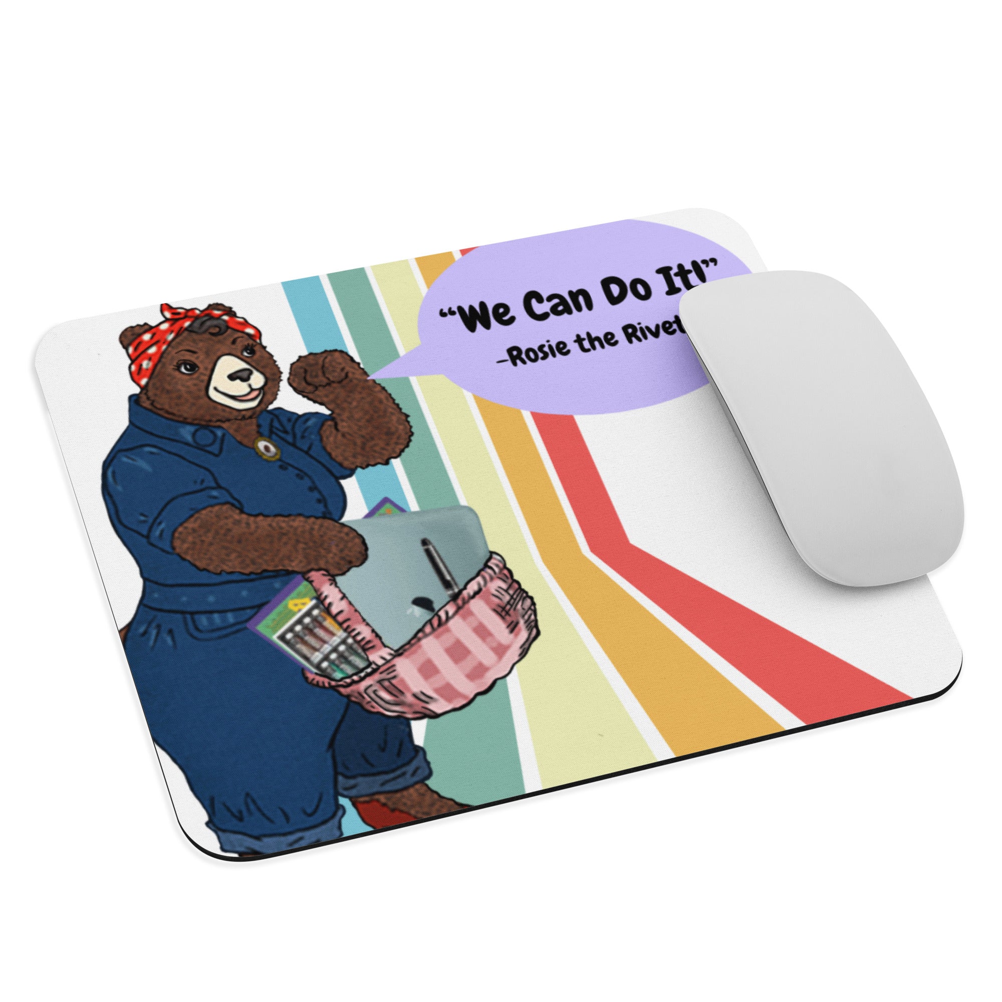"We Can Do It!" Mouse Pad