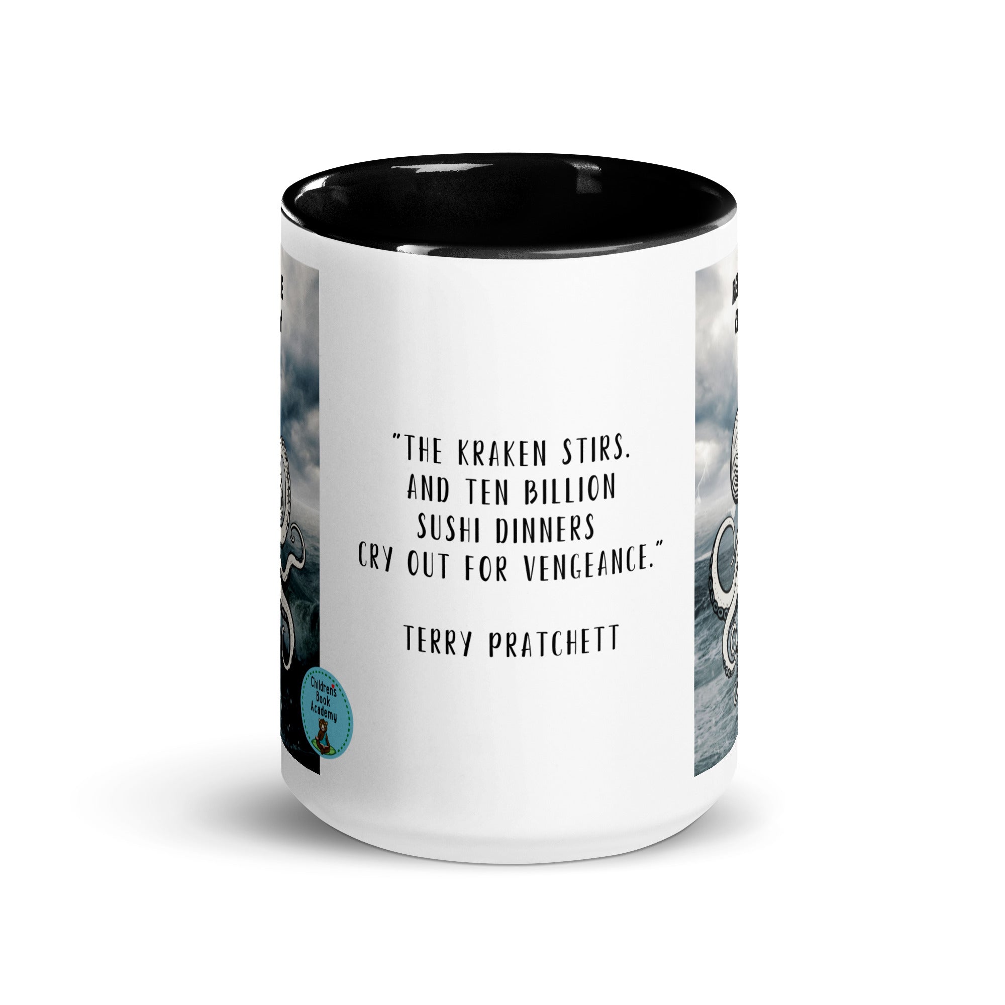 Release the Creativity Kraken Mug with Color Inside