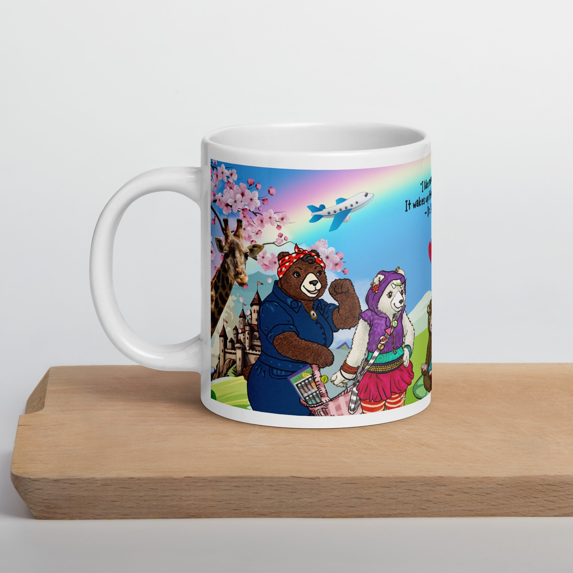 Nonsense White Glossy Mug