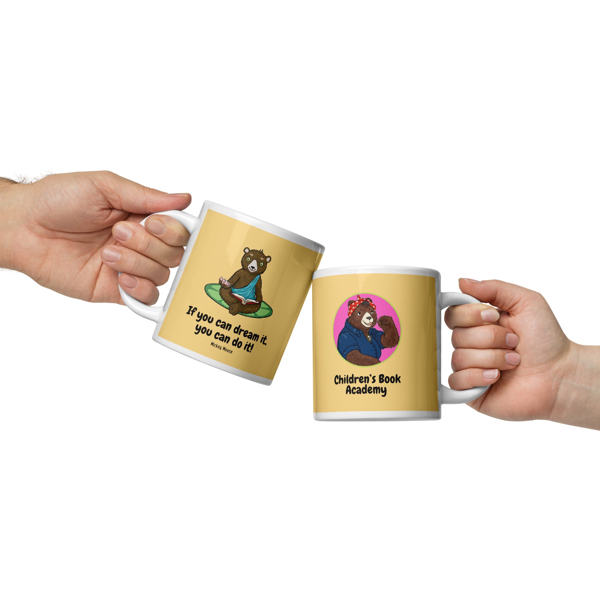 Yellow Glossy CBA Mug